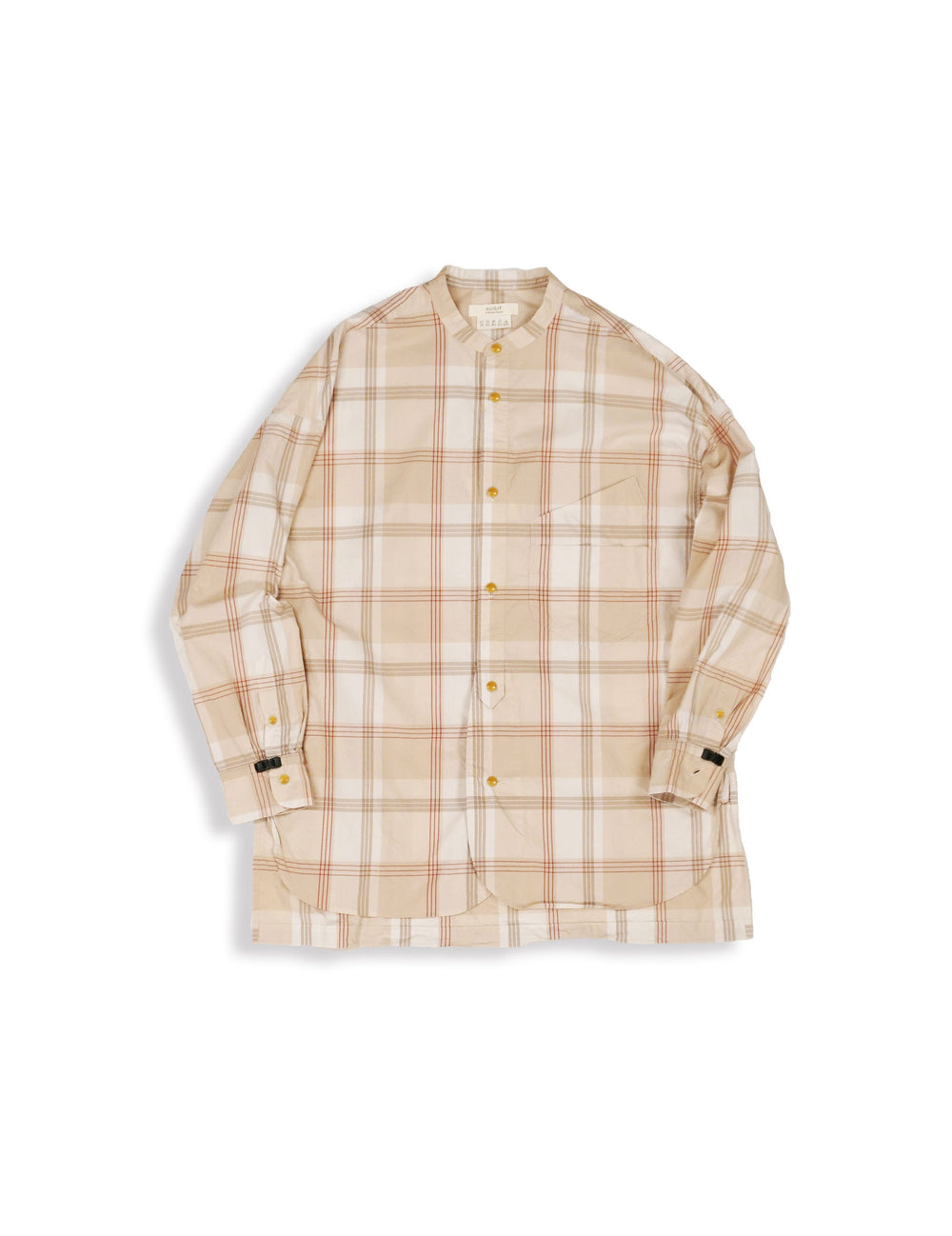 BIG CHECK DOUBLE POCKET SHIRT / HNSH-030