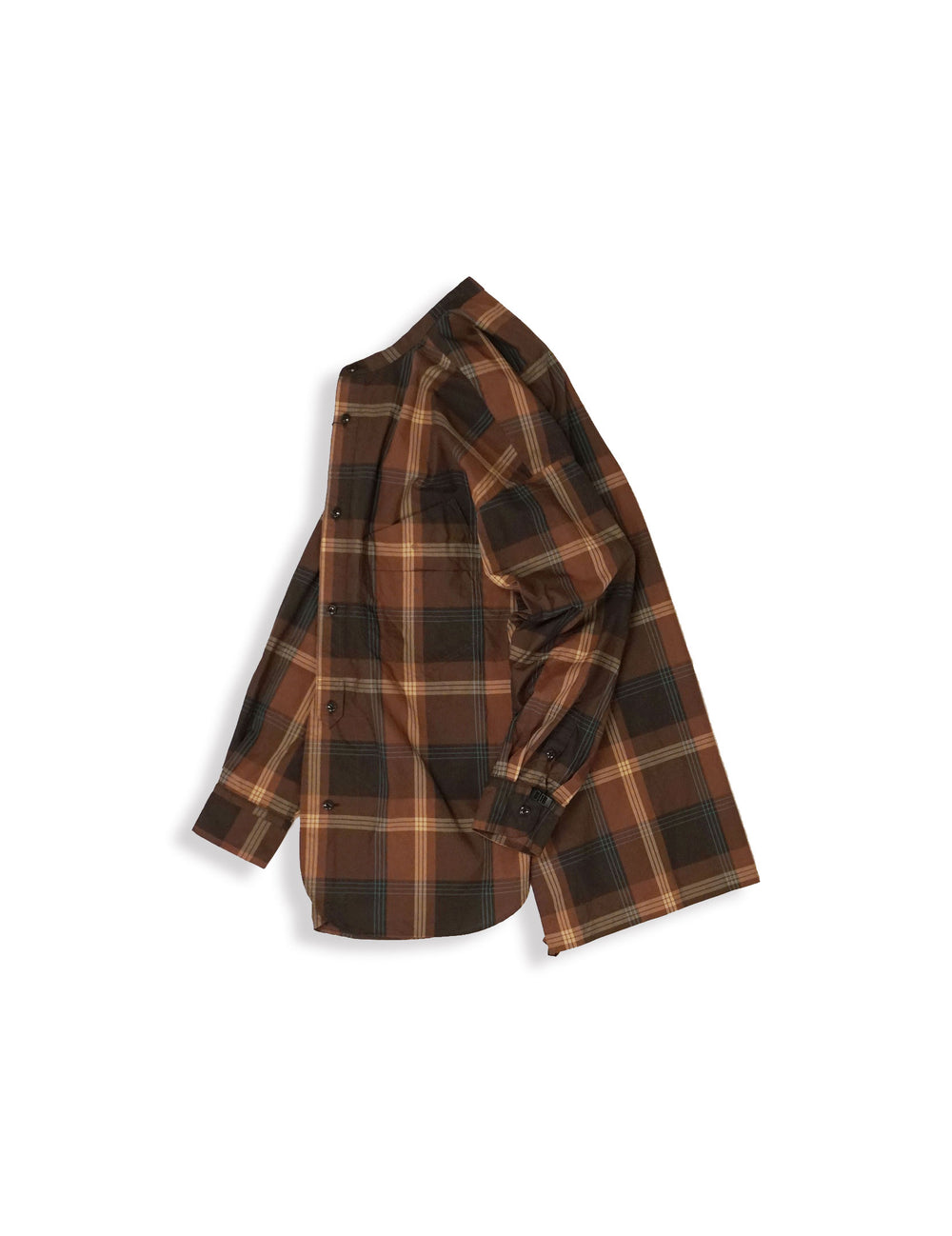 BIG CHECK DOUBLE POCKET SHIRT / HNSH-030