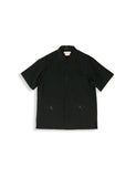 SASHIKO PRINT SHORT SLEEVE SHIRT / HNSH-033