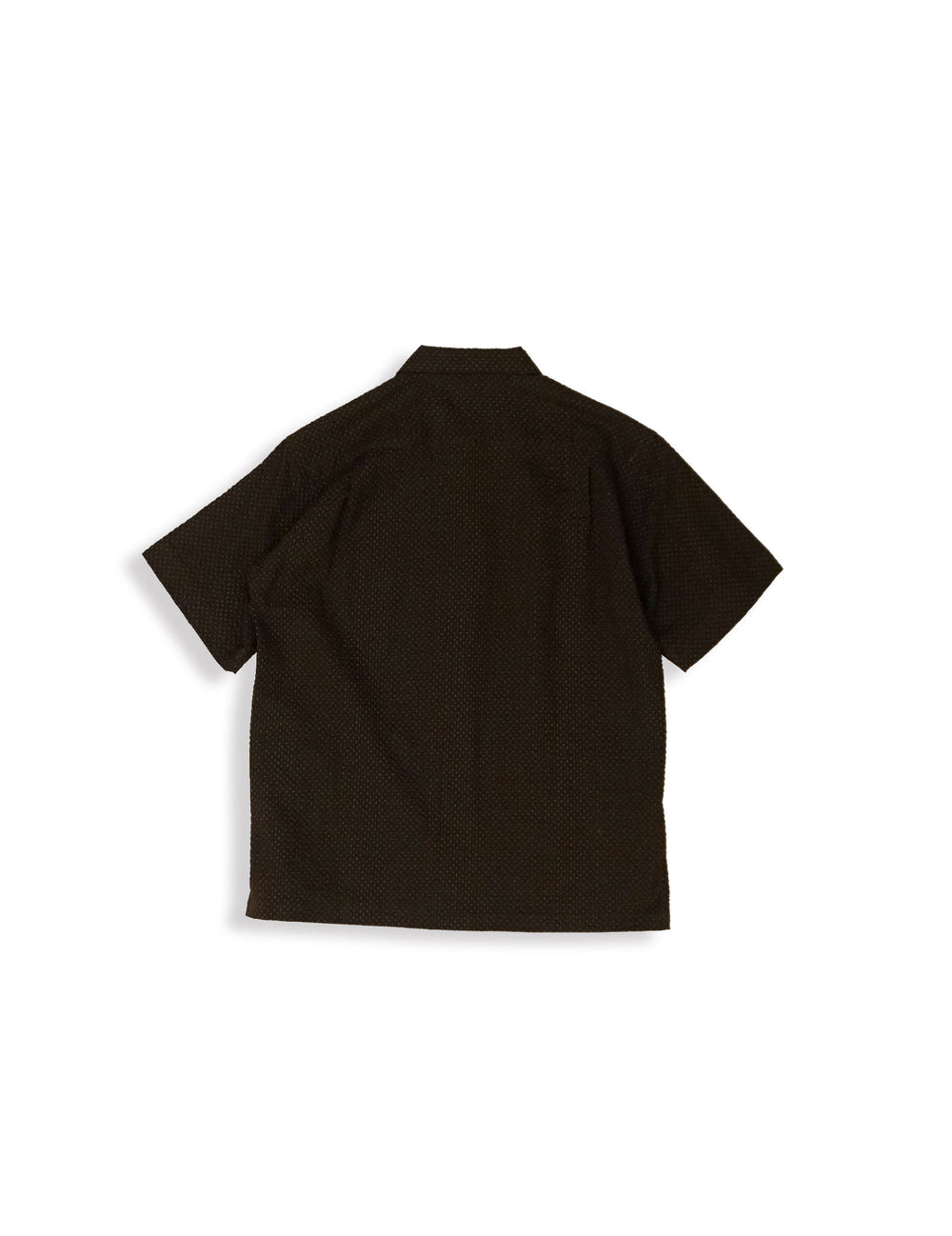 SASHIKO PRINT SHORT SLEEVE SHIRT / HNSH-033