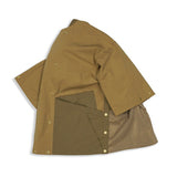 Side Snap Half Sleeve Jacket/HNSH-036