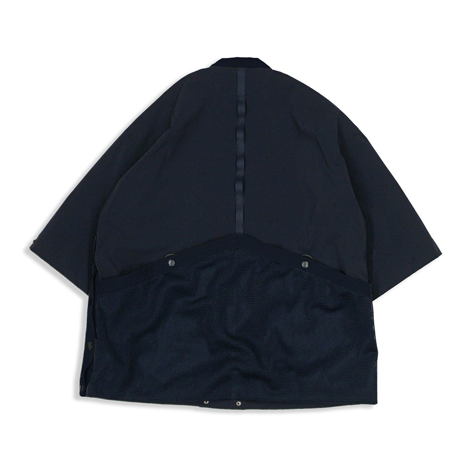 Side Snap Half Sleeve Jacket/HNSH-036