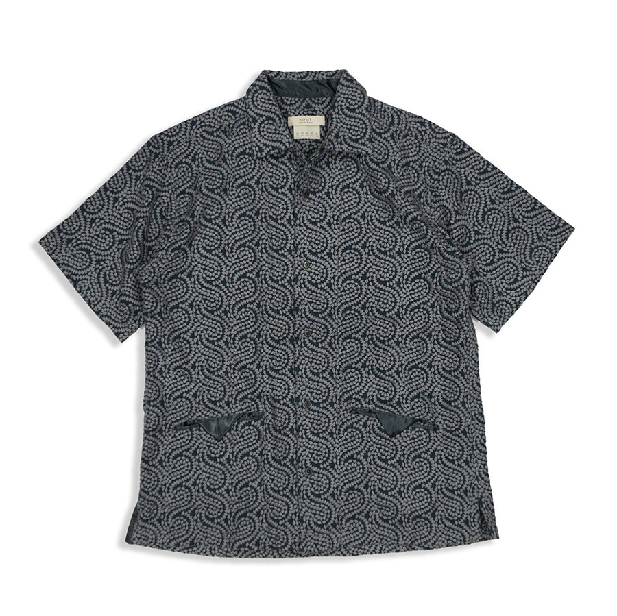HNSH-039-Gauze-EMB-Shirt-Gray-