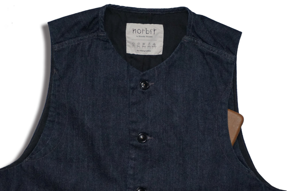 FLAME RETARDANT DENIM VEST / HNVT-017