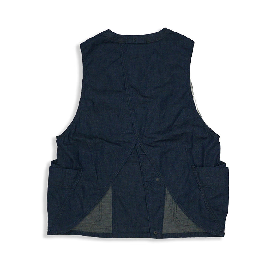 NONTOKYO FRILL FIELD VEST　ネイビー　紺 NONTOKYO FRILL FIELD VEST ネイビー 紺 ノントーキョー