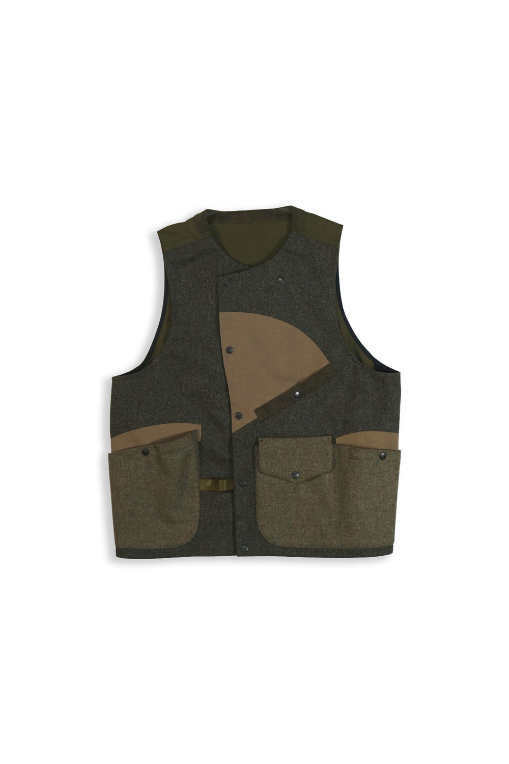 Moon Tweed 3Layered Vest / HNVT-038