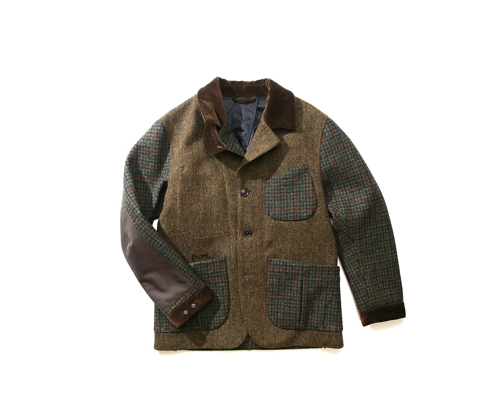 TWEED 3 LAYER JACKET / HNJK-010