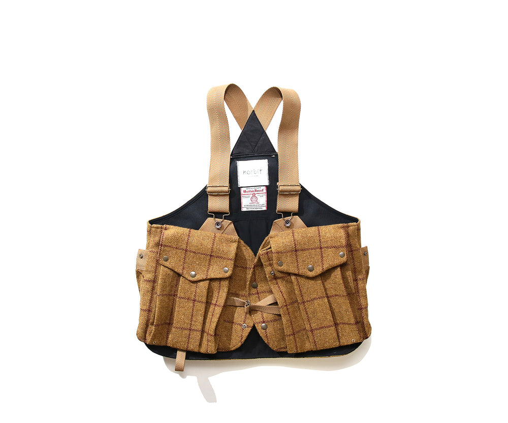 TWEED 3 LAYER UTILITY VEST / HNVT-006
