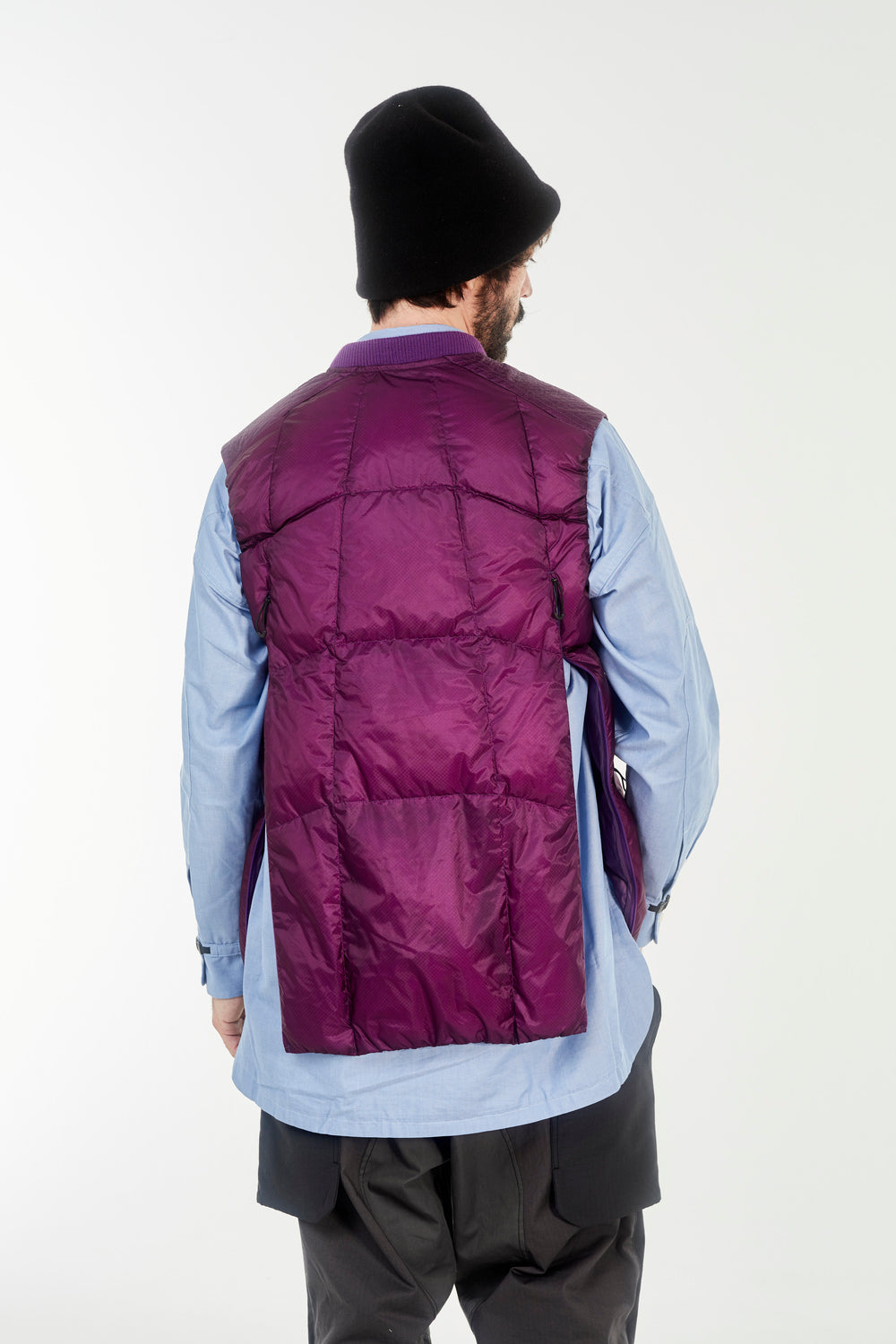 MIDDLE LAYER DOWN VEST/HNDN-022