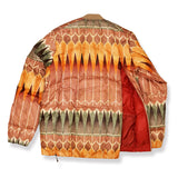PRINT MIDDLE LAYER DOWN JACKET/HNDN-024