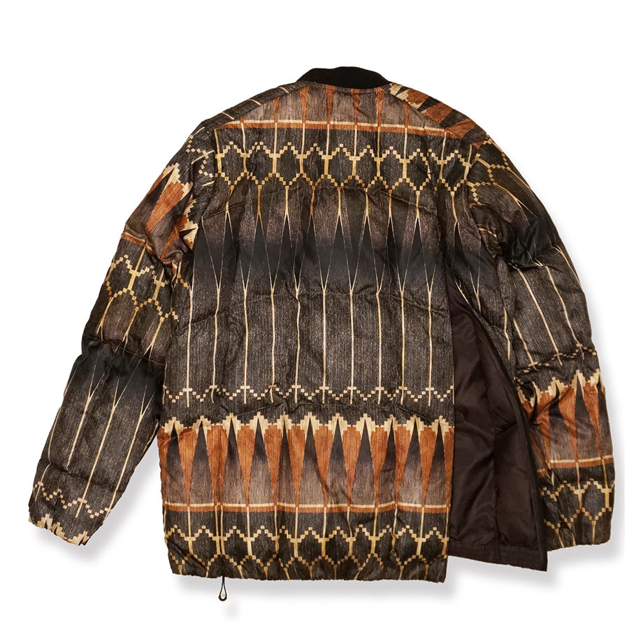 PRINT MIDDLE LAYER DOWN JACKET/HNDN-024
